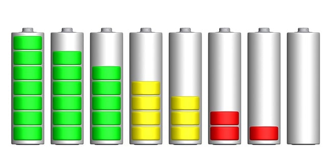 charging status of a battery