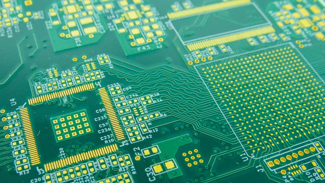 Circuit Board Layout Designed With Tight Spacing