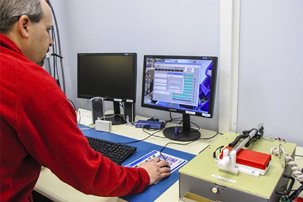 custom test equipment for battery packs