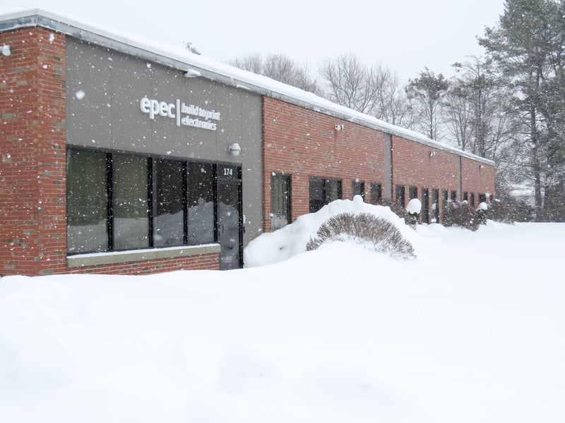 Epec Headquarters Covered in Snow Epec Headquarters Covered in Snow