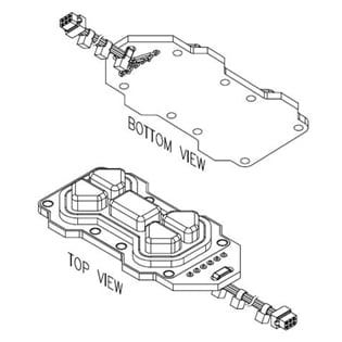 silicone-rubber-pcb-dome-switches-wire-harness