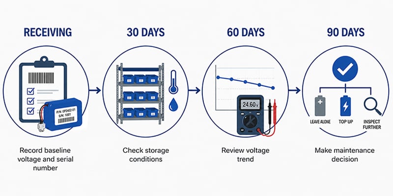 30-60-90-day maintenance graphic