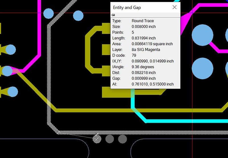 Circuitry too close to the actual PCB edge