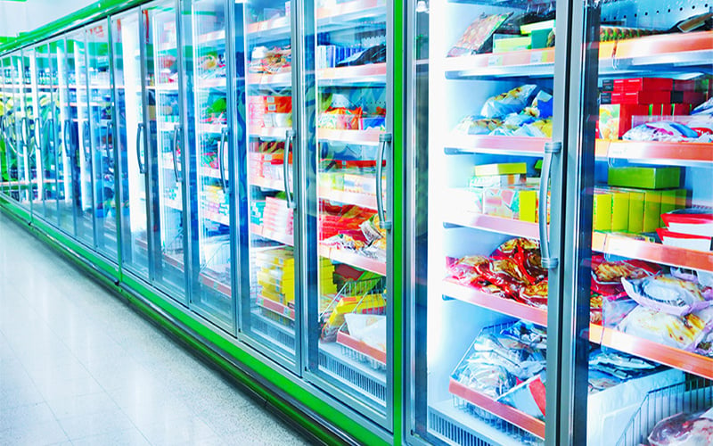 Walk-in freezer efficiency with state-of-the-art flexible heaters