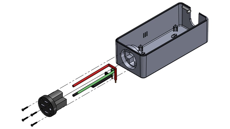 Changing the panel mounted receptacles will impact tooling for all plastic members