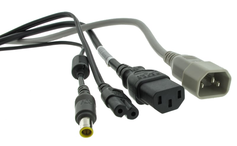 Example of cable connector types