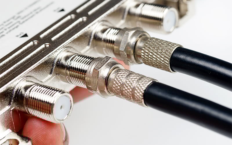 F-type CATV connectors