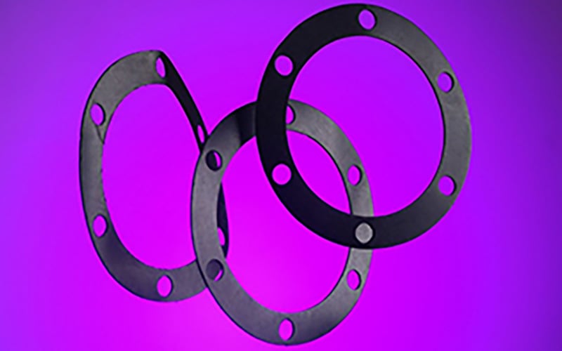 Example of flat gaskets