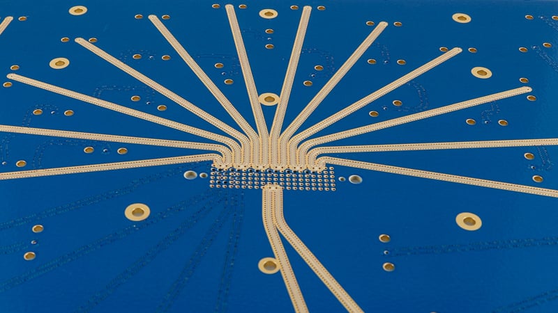 Example of a high-speed PCB design