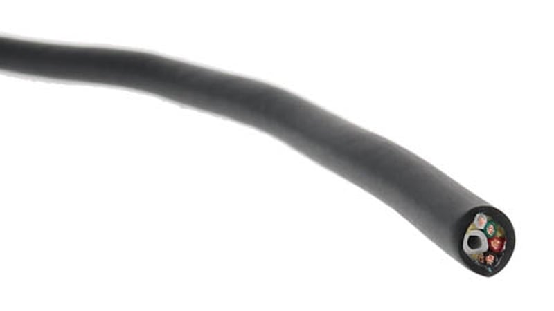 Example of a multiconductor cable with a vent tube