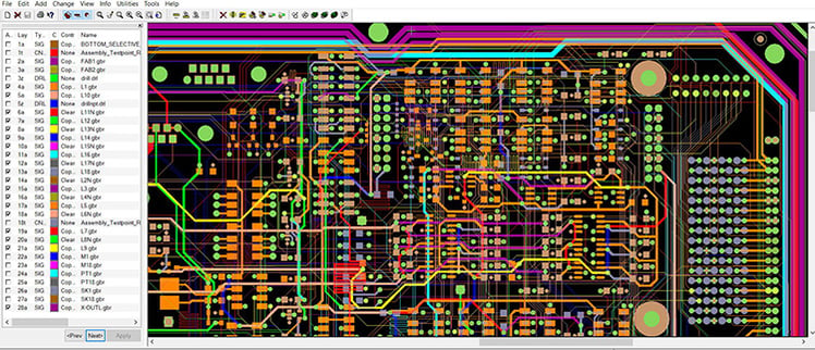 Example of critical spacing vs. copper.