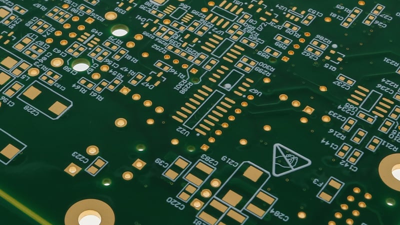 Printed circuit board manufactured with Tachyon100G laminate