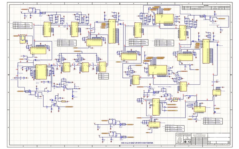PCB Schematic Drawing