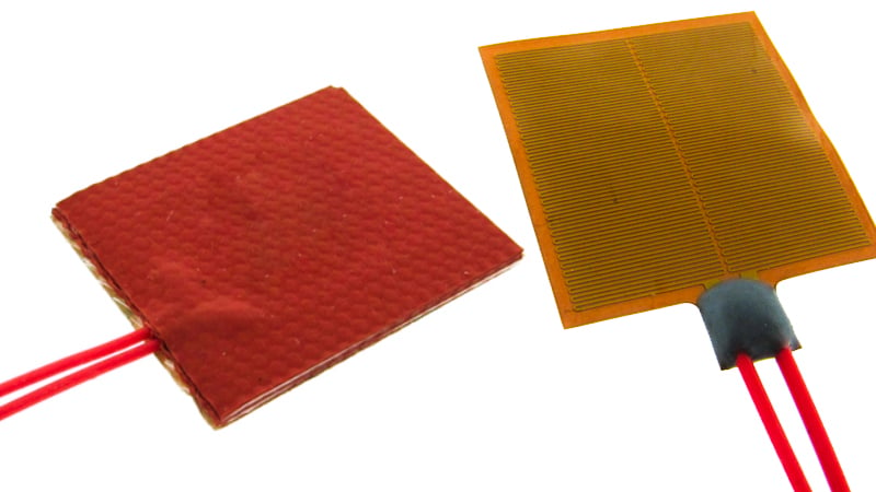 Polyimide and Silicon Rubber Flex Heater
