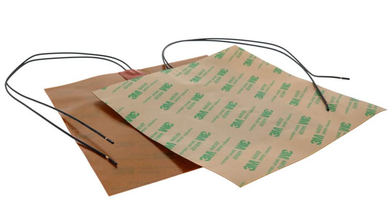 Polyimide flexible heater with 3M adhesive