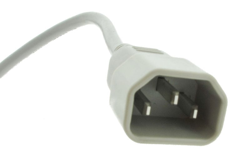 Power plug with molded shell