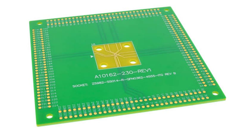 Printed circuit board with part markings