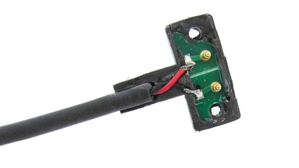 Cable assembly with intermediary PCB