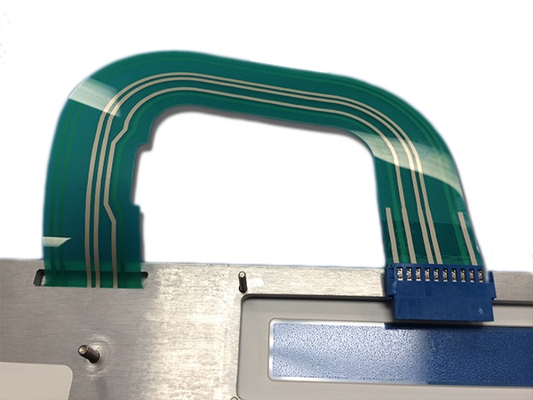 Membrane Switch Tail Illustrating Bend Radius