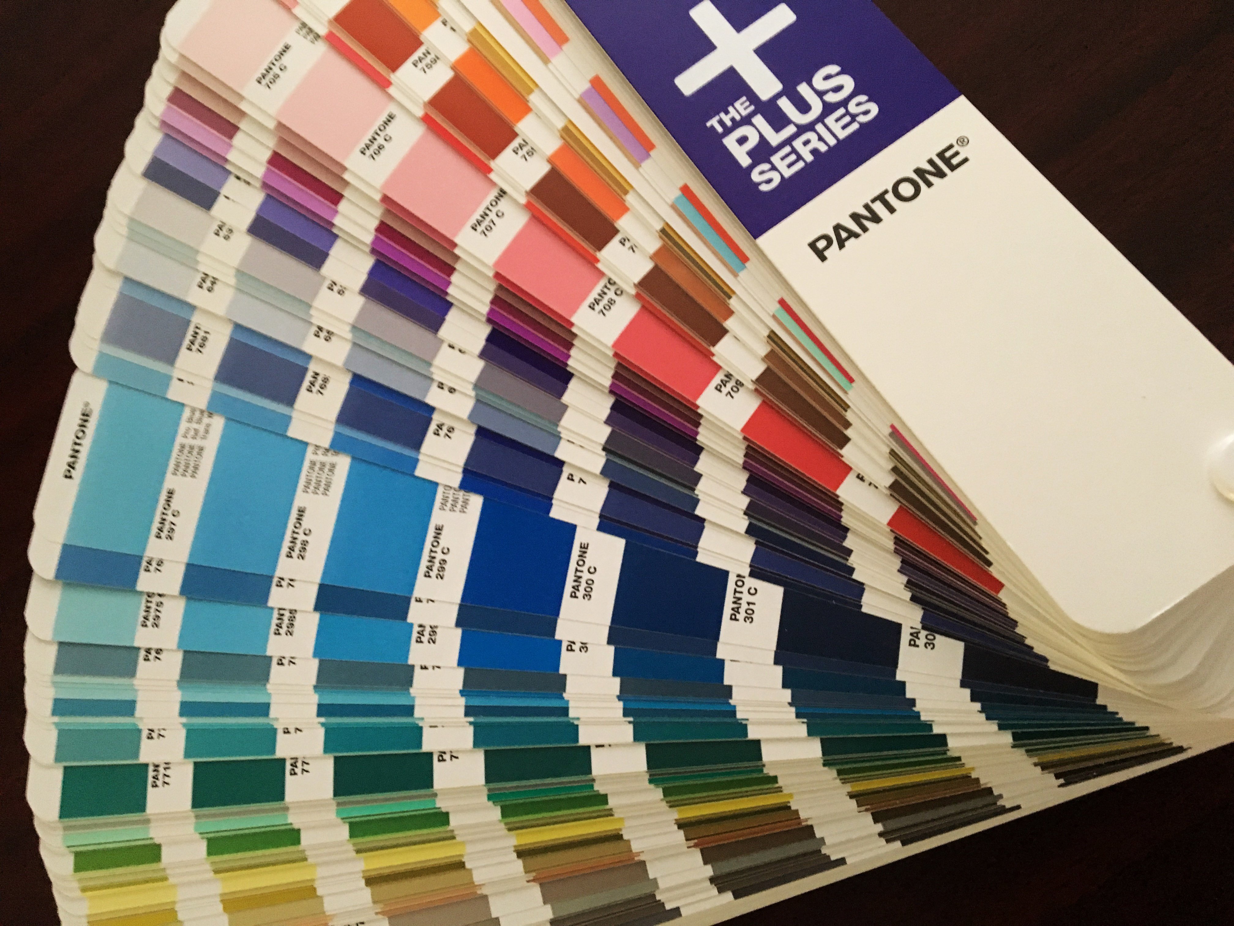 Example of Pantone Color Book