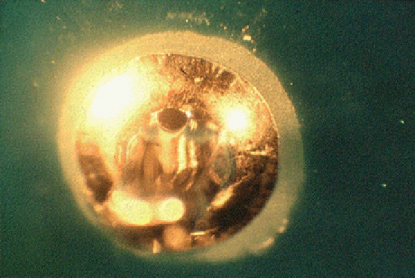 Blow Hole on Printed Circuit Board Magnified