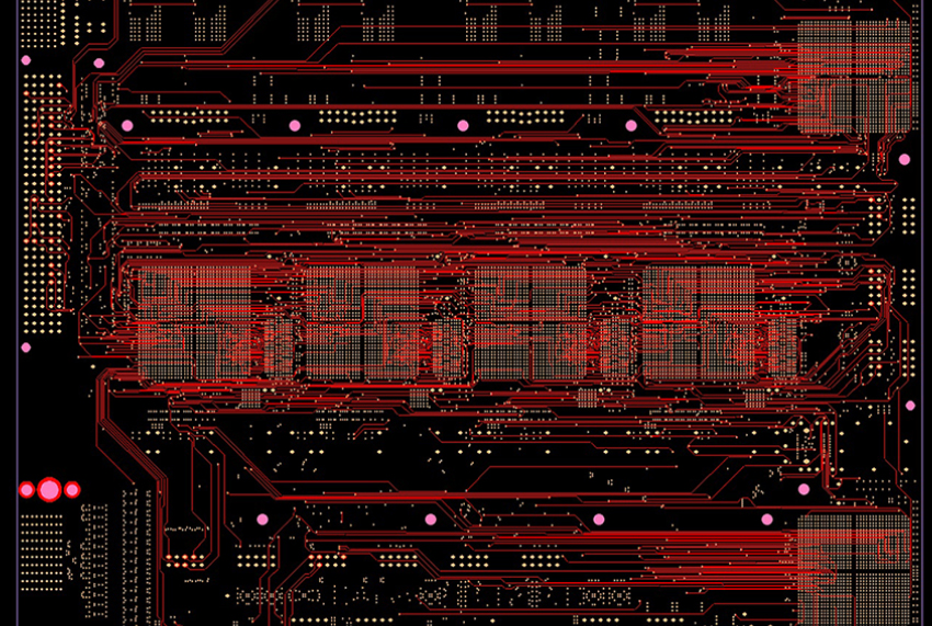 Illustrates all traces on pcb are the same size