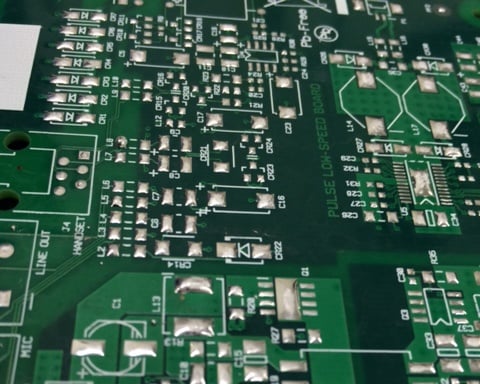 Printed Circuit Board Solder Sample