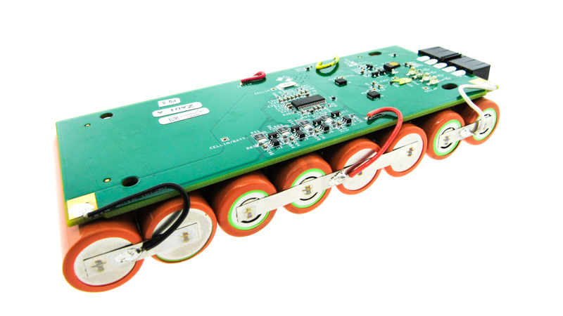 Battery pack with integrated management system.