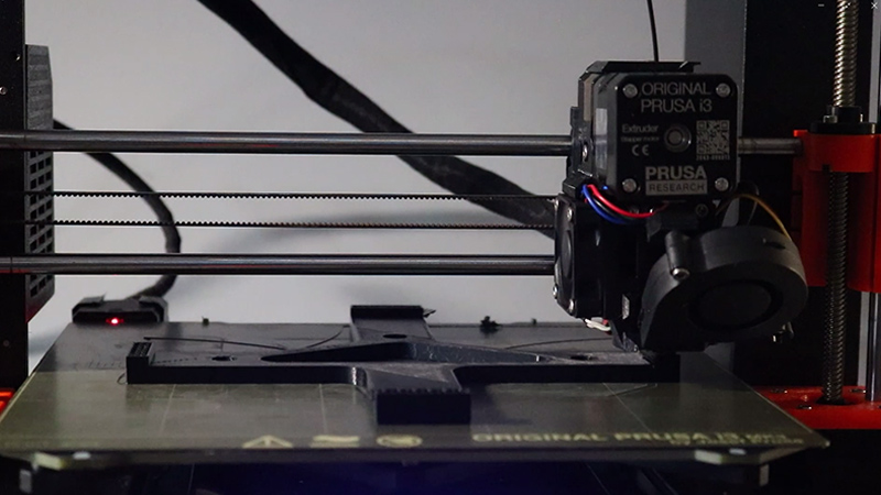3D printer in-action