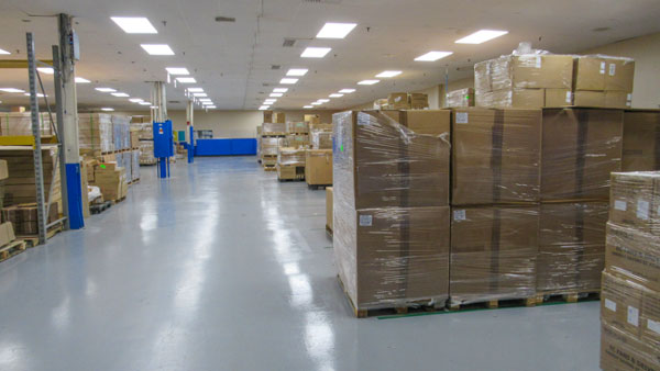Example of a warehouse