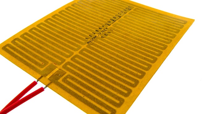 Example of a Polyimide / Kapton® flexible heater