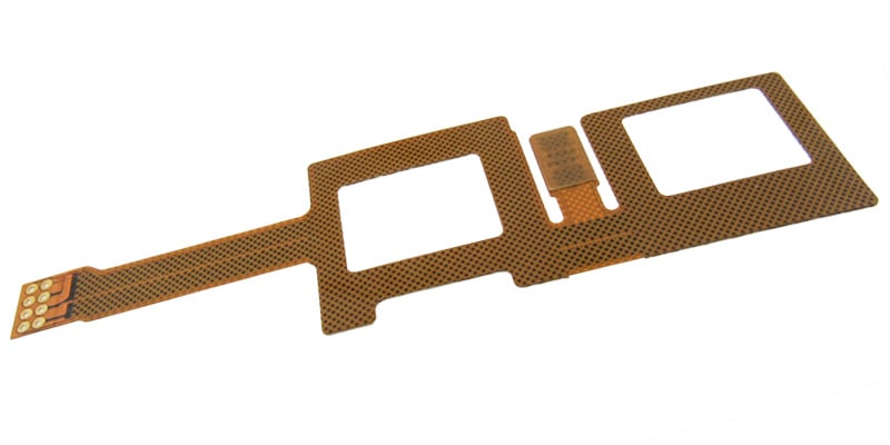 Flexible circuit board manufactured with shielding films