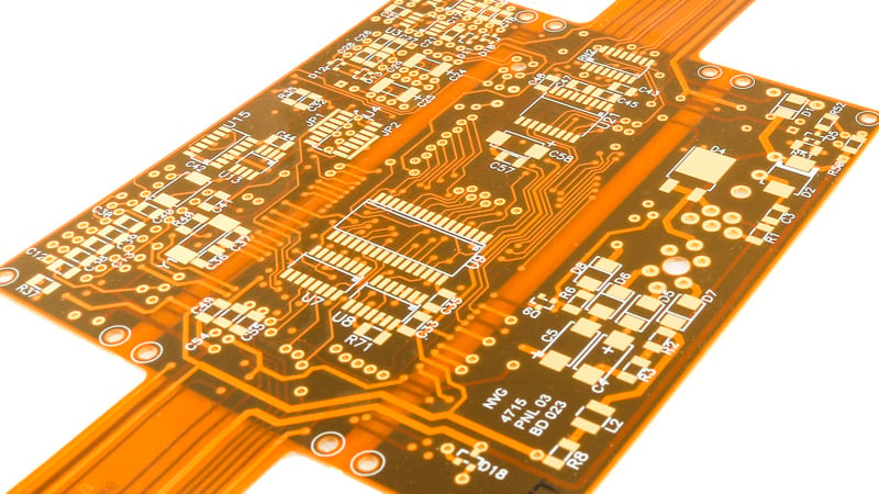 Flexible PCB manufactured to IPC 2223C standards