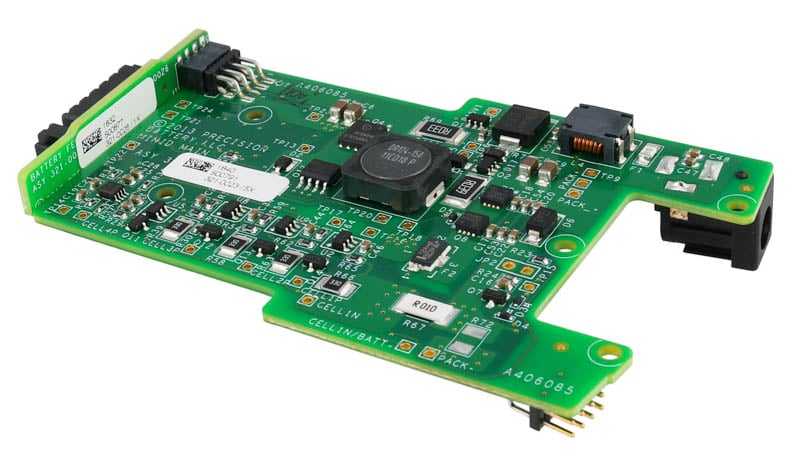 Example of a PCBA used inside a custom battery pack