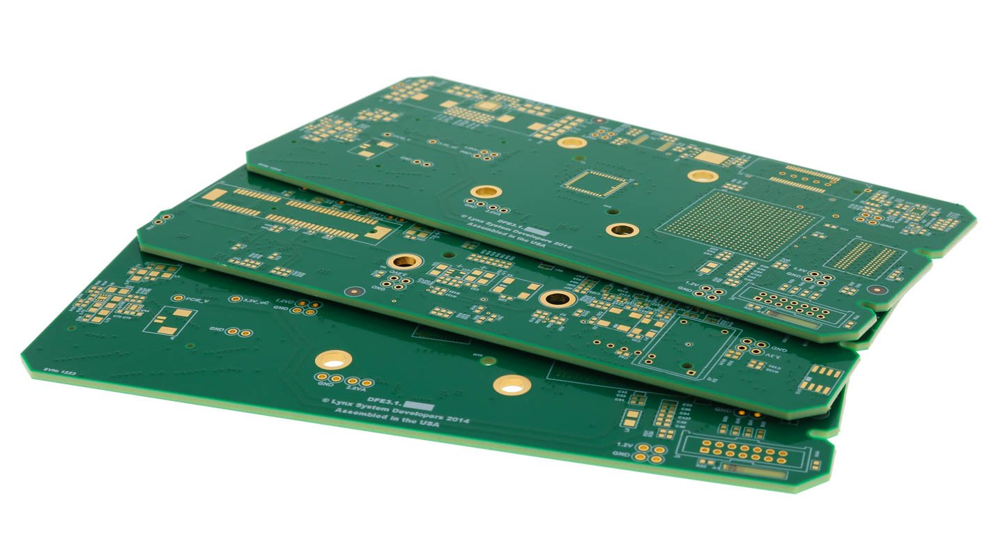 Prototype PCB for a high-frequency application