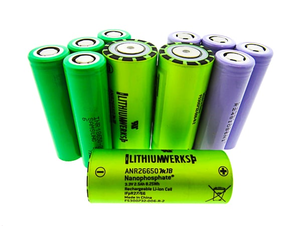Cylindrical Lithium Batteries