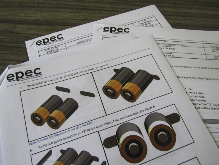 epec work instruction documents